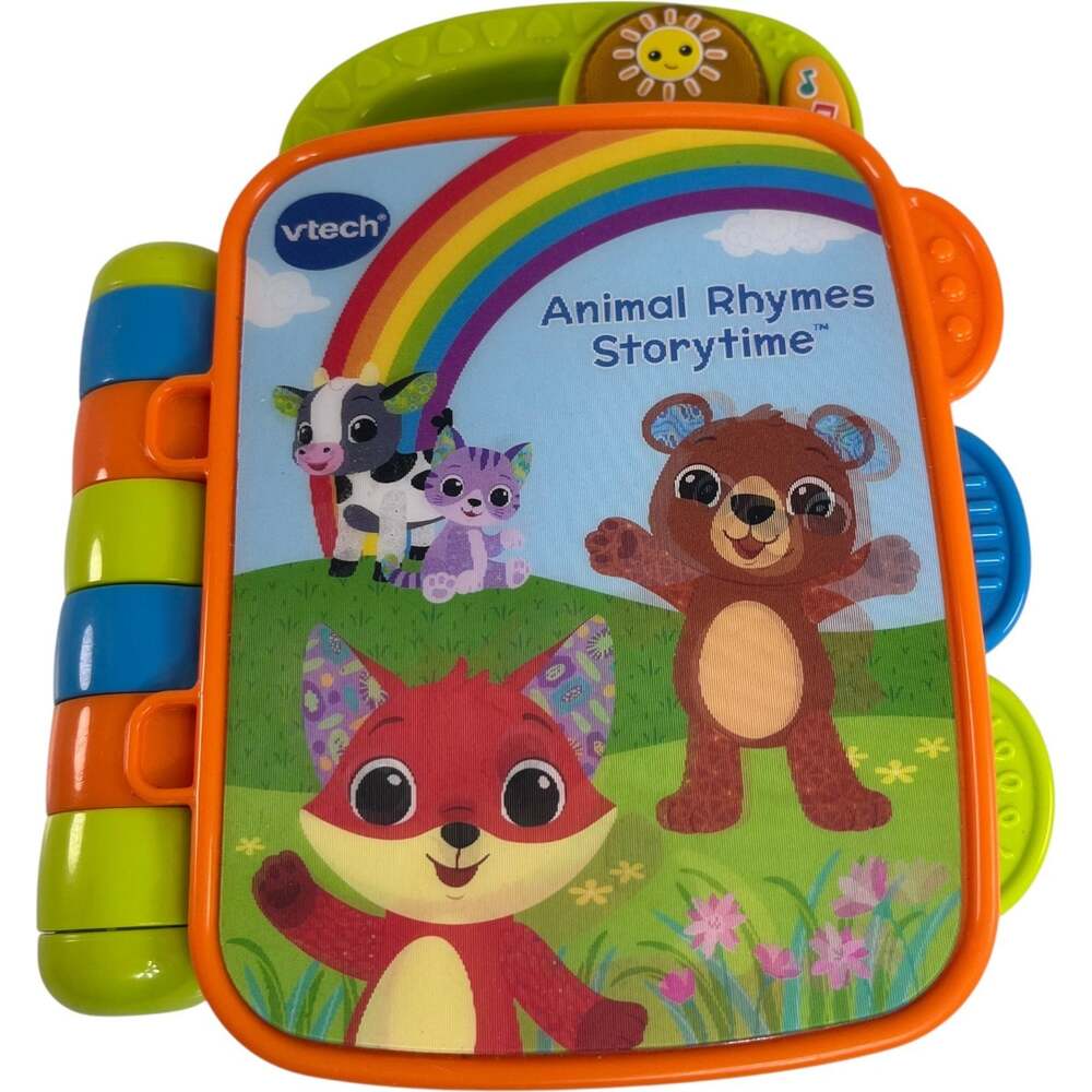 VTech Animal Rhymes Storytime Interactive Musical Learning Baby Book Toddler Toy